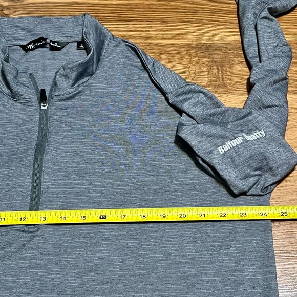 Travis Mathew Crestview Poly Cotton 1/4 Q Zip Pullover Men’s XL XXL Long Sleeve - Picture 6 of 7